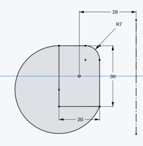 construction line-dimensioned