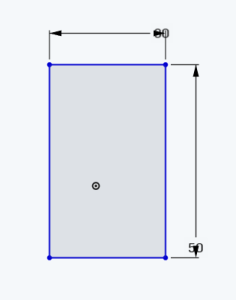 dimension recangle